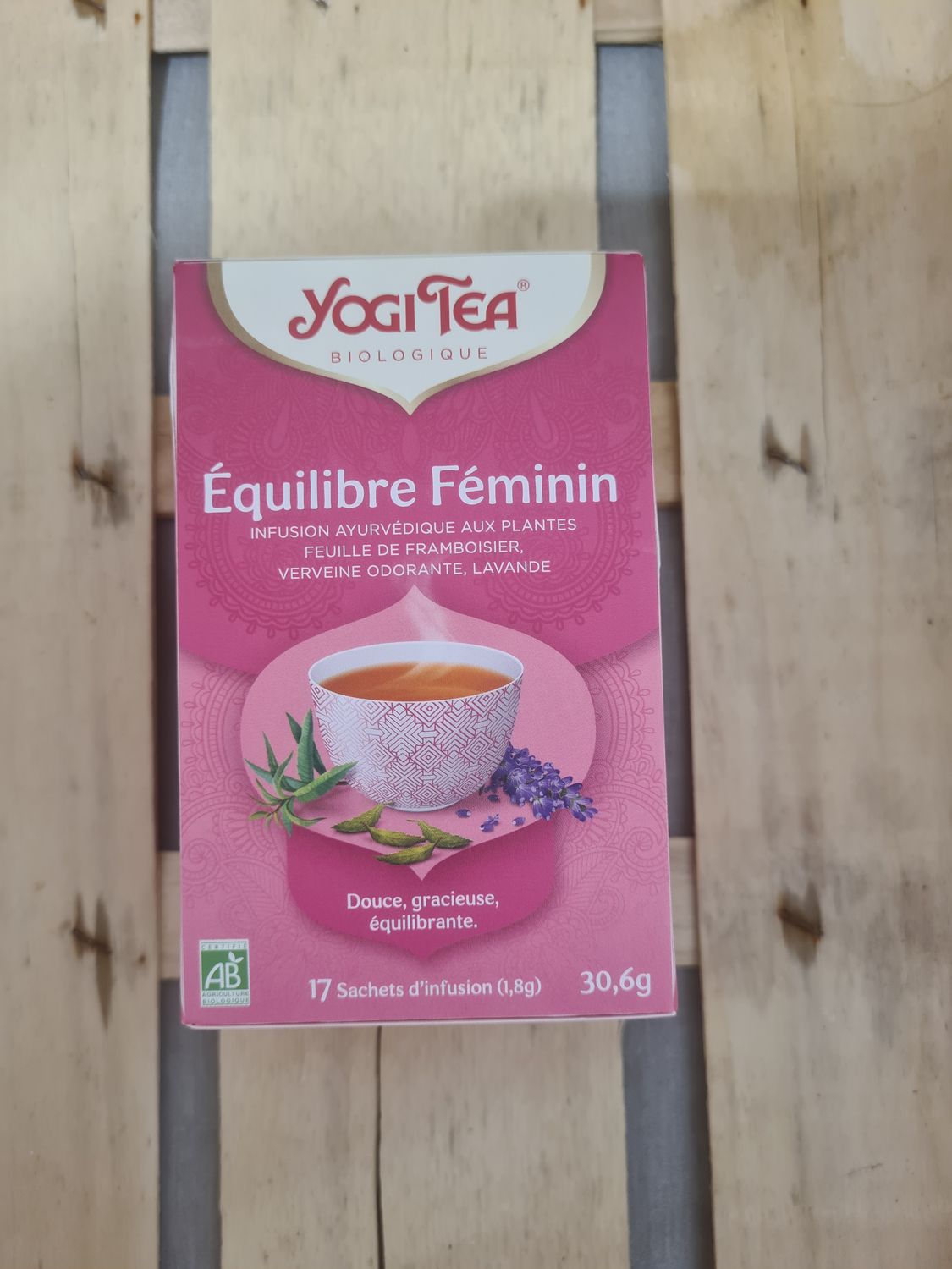 Infusion Equilibre Féminin Yogi Tea Bio