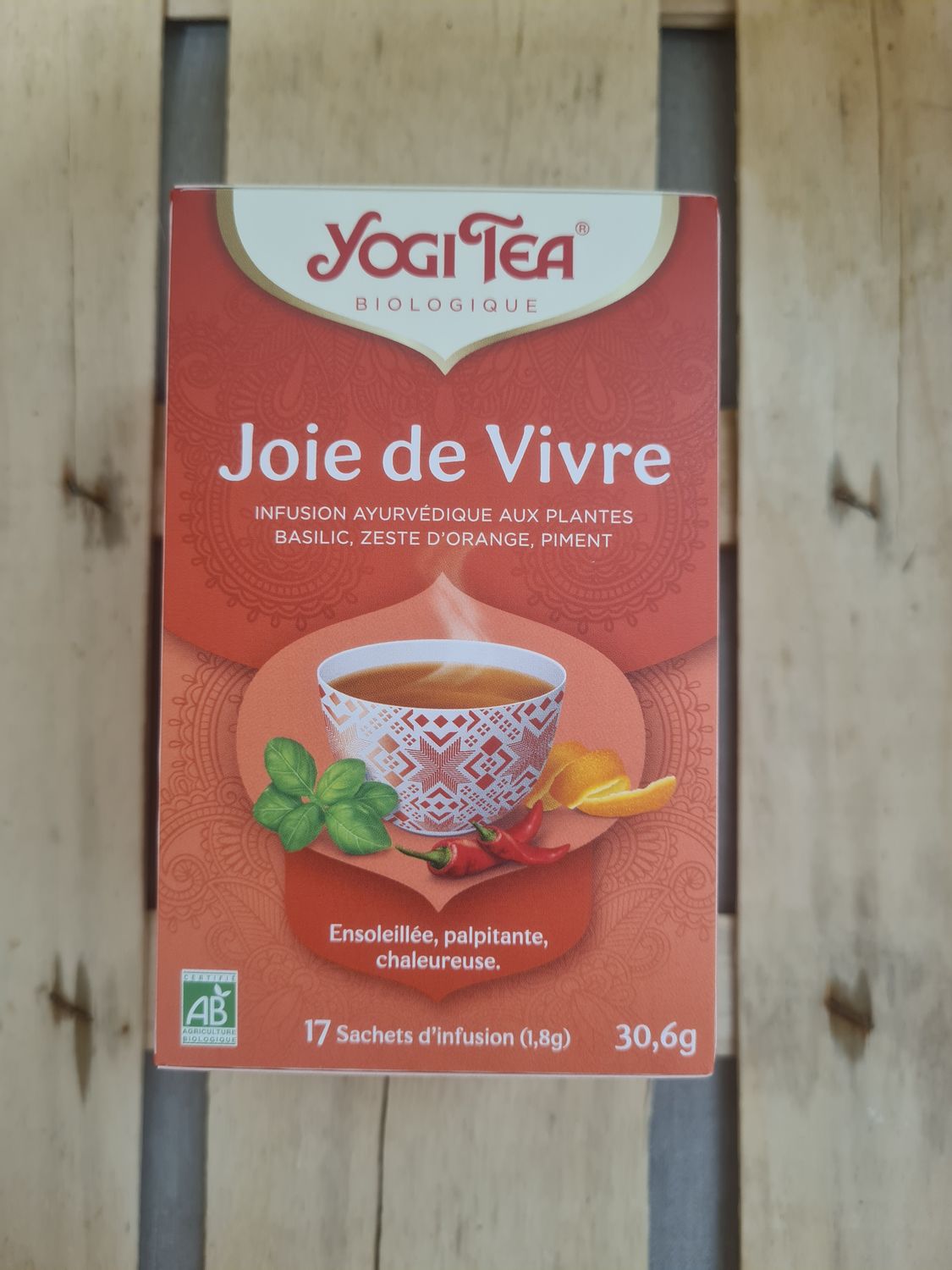 Infusion Joie de Vivre Yogi Tea Bio