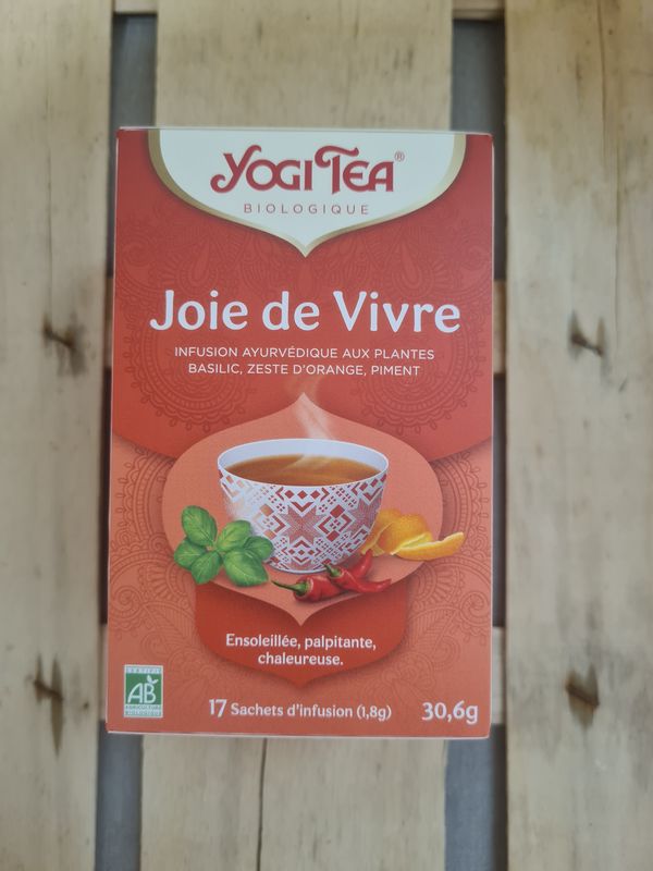 Infusion Joie de Vivre Yogi Tea Bio