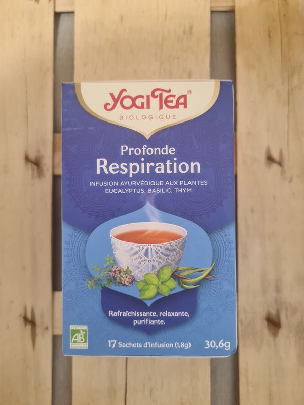 Infusion Profonde Respiration Yogi Tea Bio