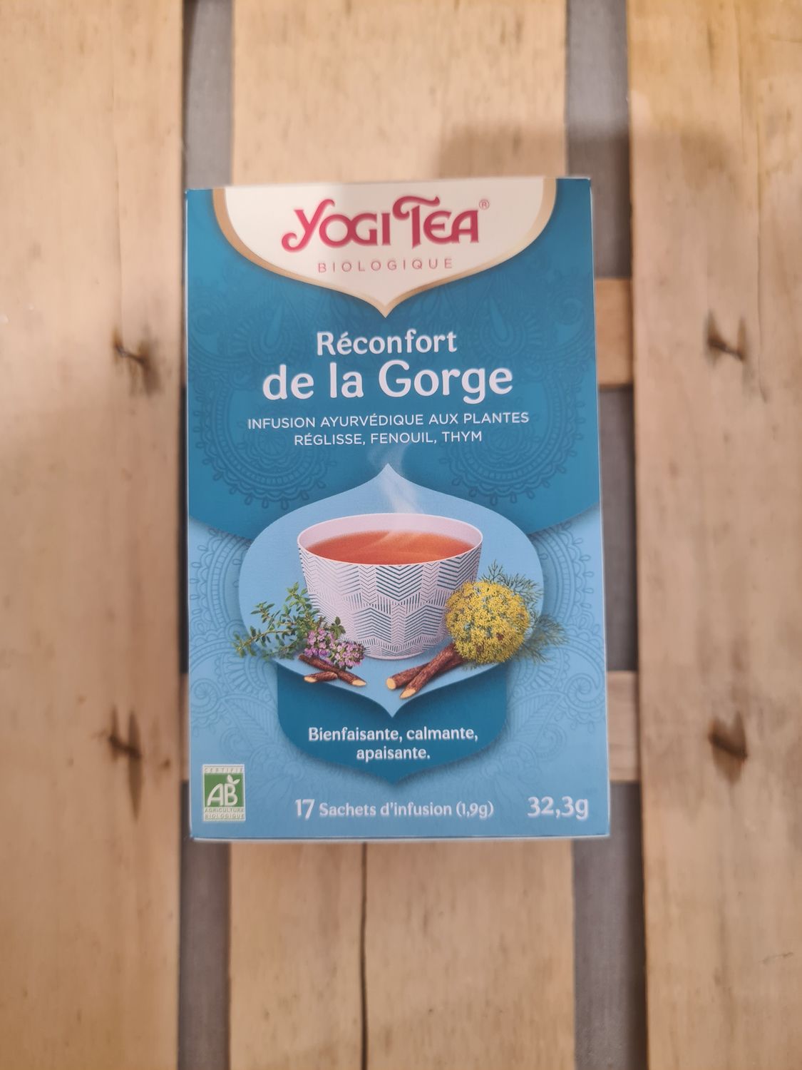Infusion Réconfort de la Gorge Yogi Tea Bio