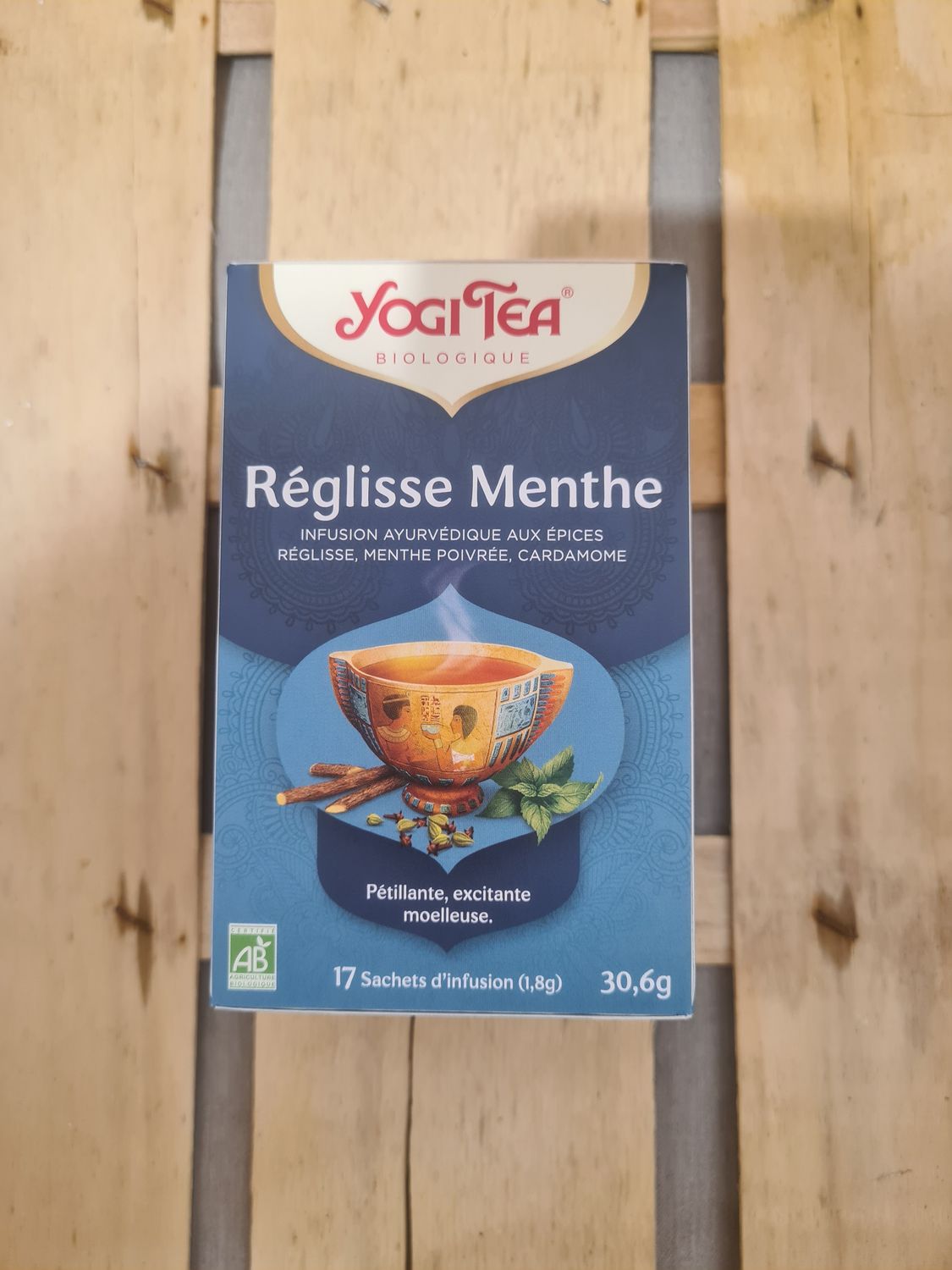 Infusion Réglisse Menthe Yogi Tea Bio