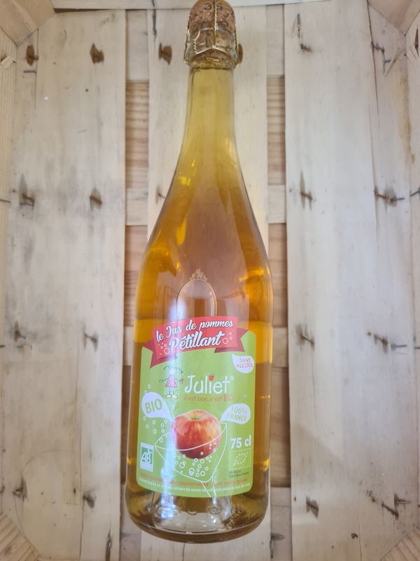 Jus de Pomme Pétillant Juliet®  75 Cl