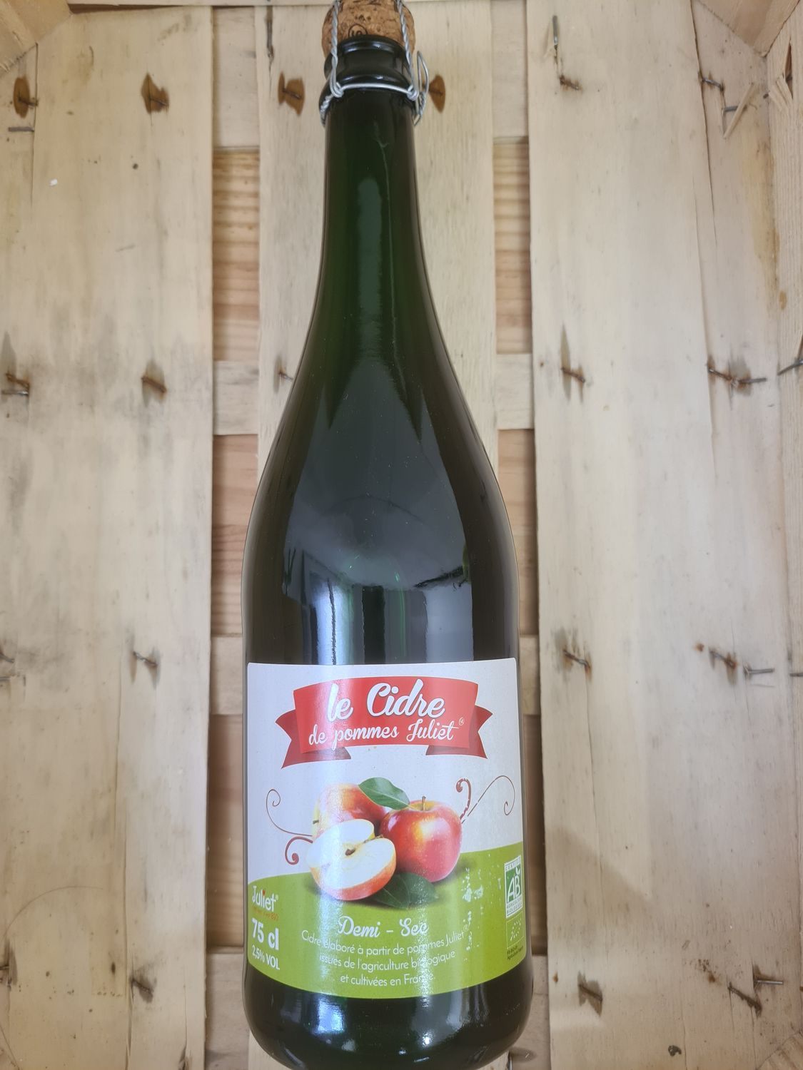 Cidre Demi Sec Juliet®  75 Cl