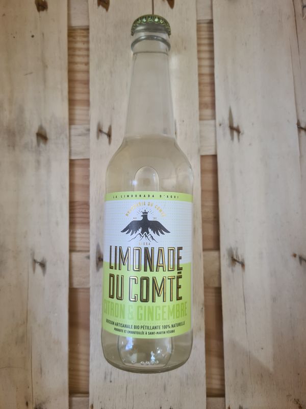 Limonade Citron Gingembre Brasserie du Comté®  33 Cl