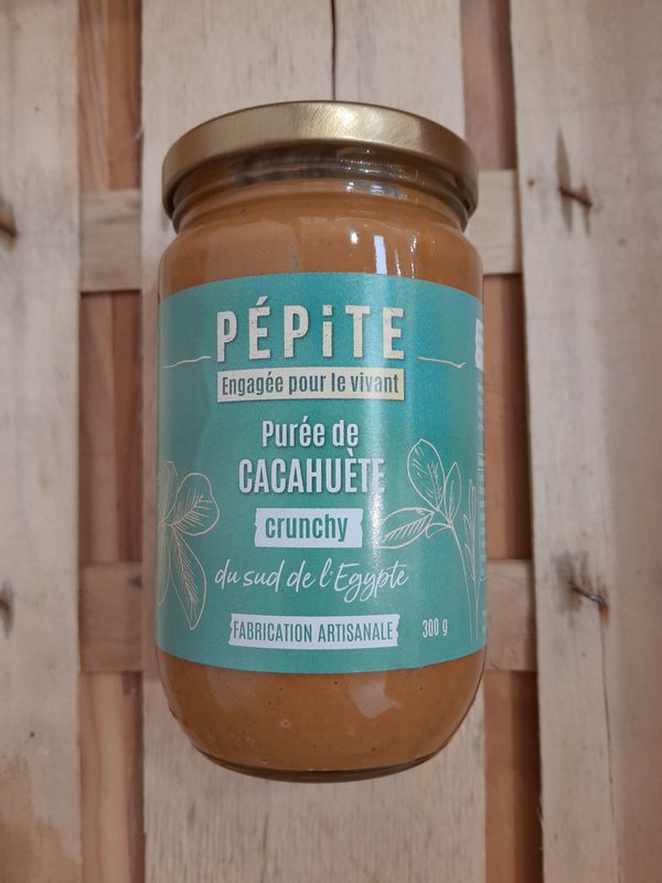 Purée cacahuète crunchy Pépite