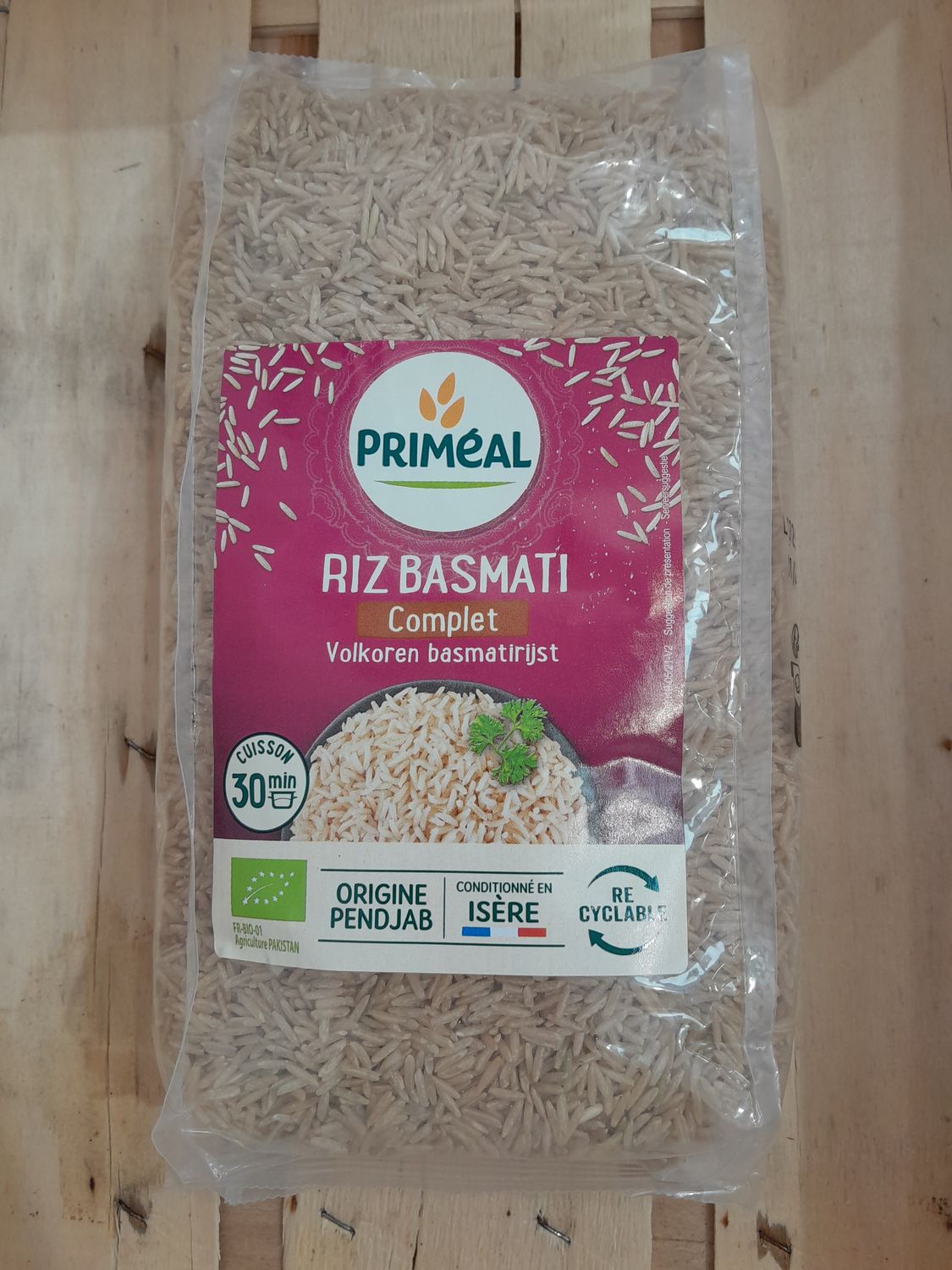 Riz Basmati complet Priméal