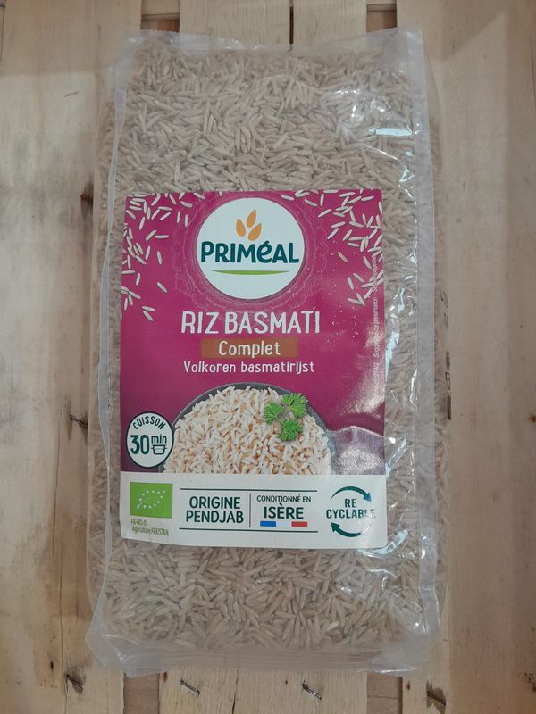 Riz Basmati complet Priméal