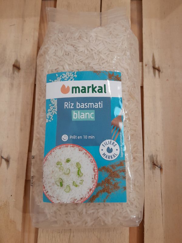 Riz Basmati blanc Markal
