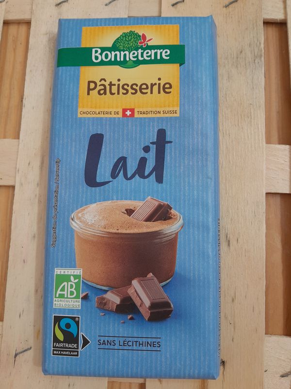 Chocolat Lait Pâtisserie