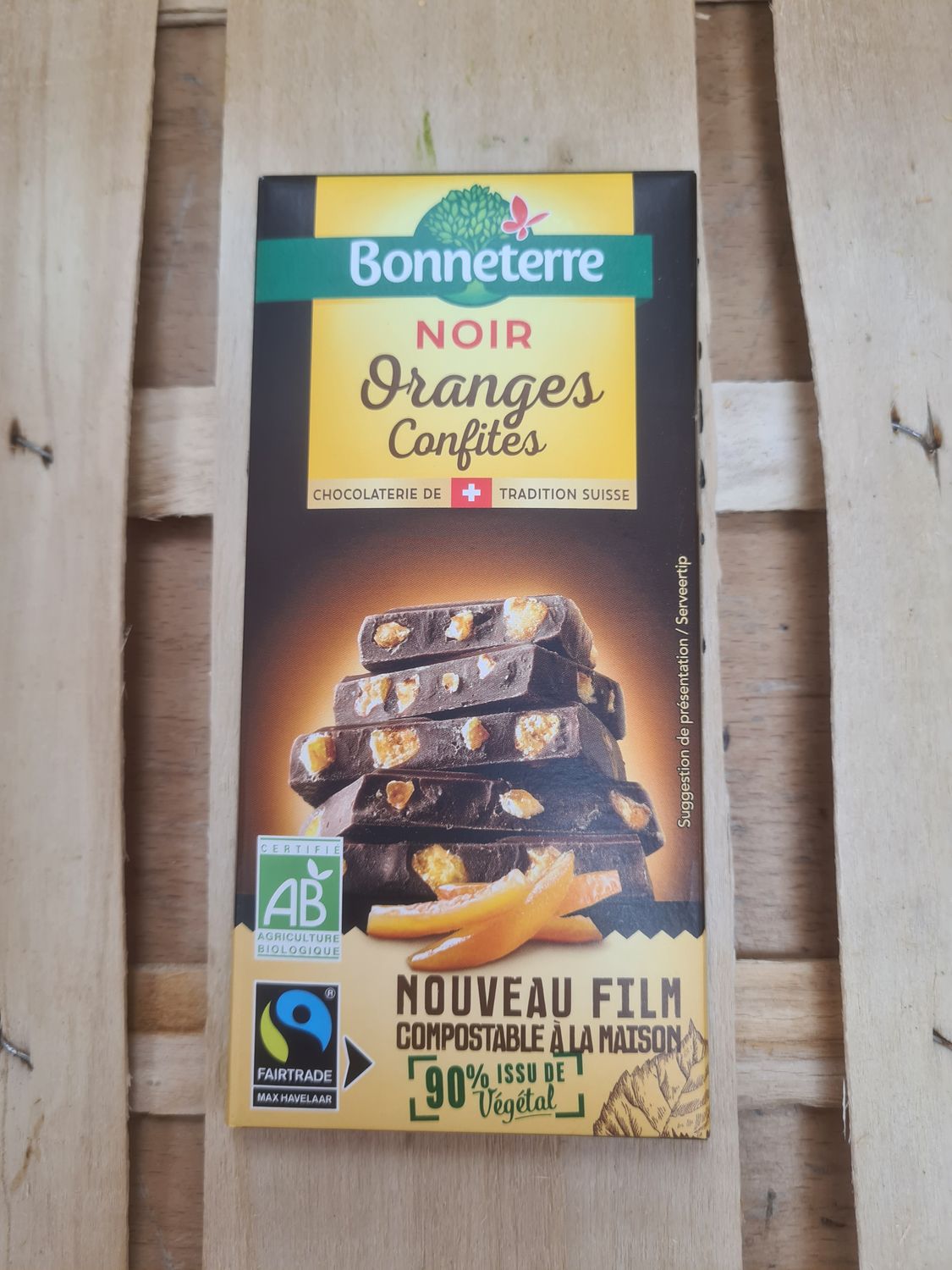 Chocolat Noir Oranges Confites
