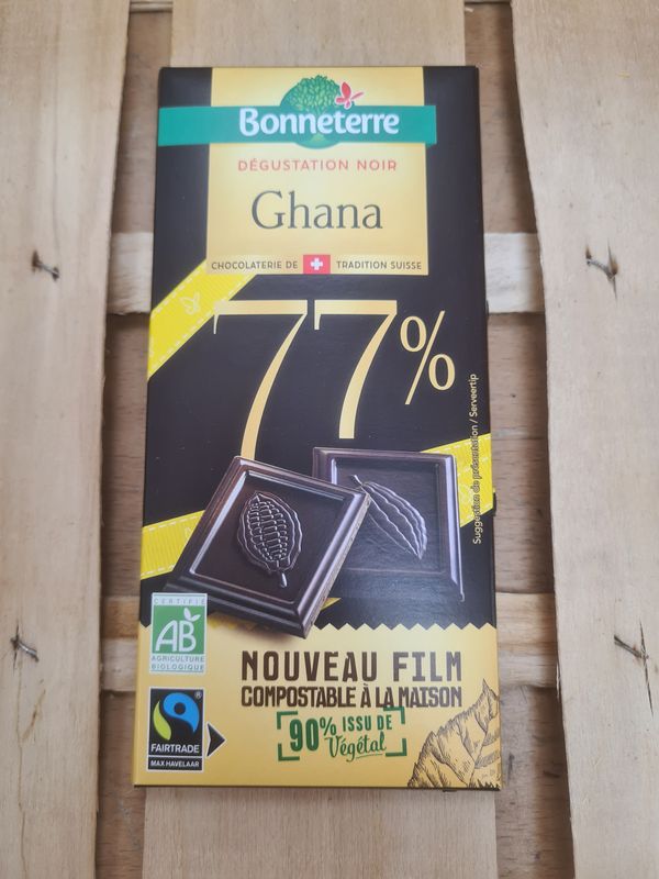 Chocolat Noir 77% Ghana