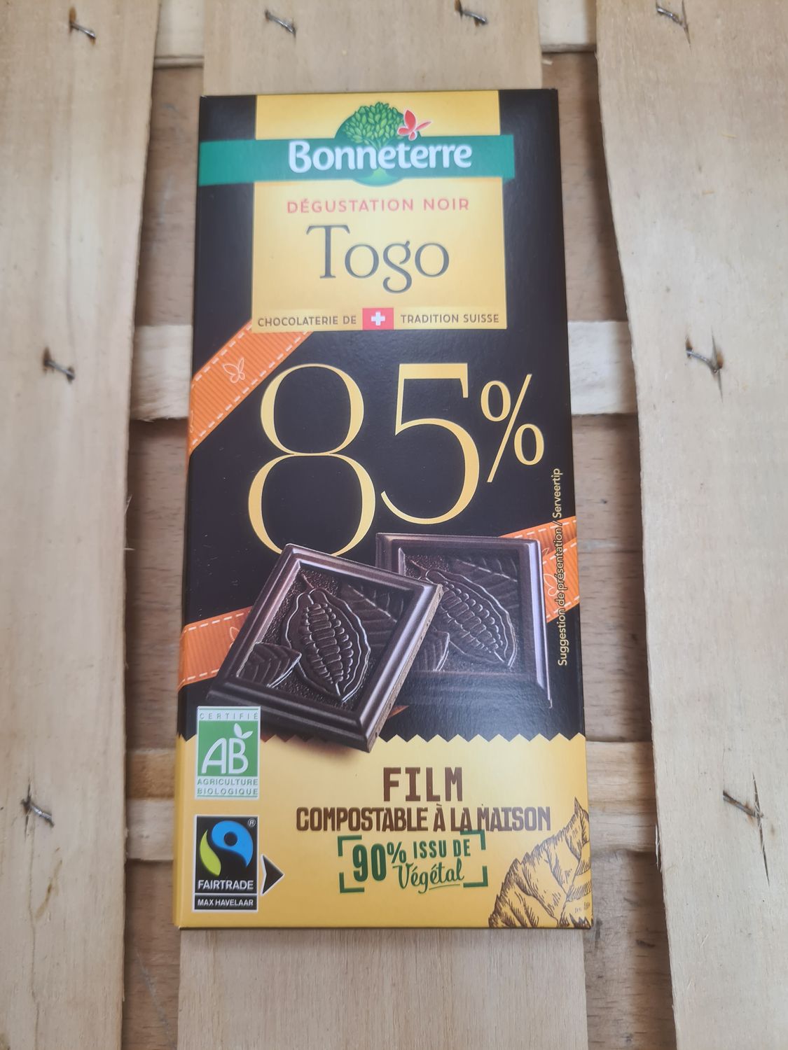 Chocolat Noir 85% Togo
