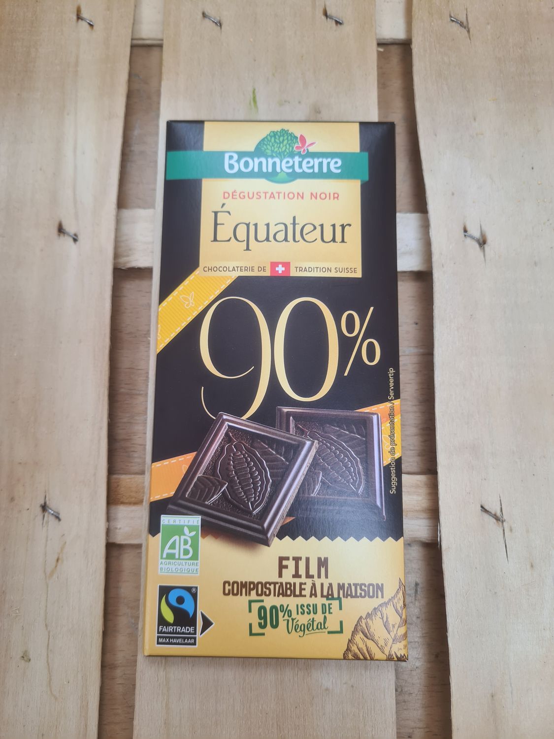 Chocolat Noir 90% Equateur