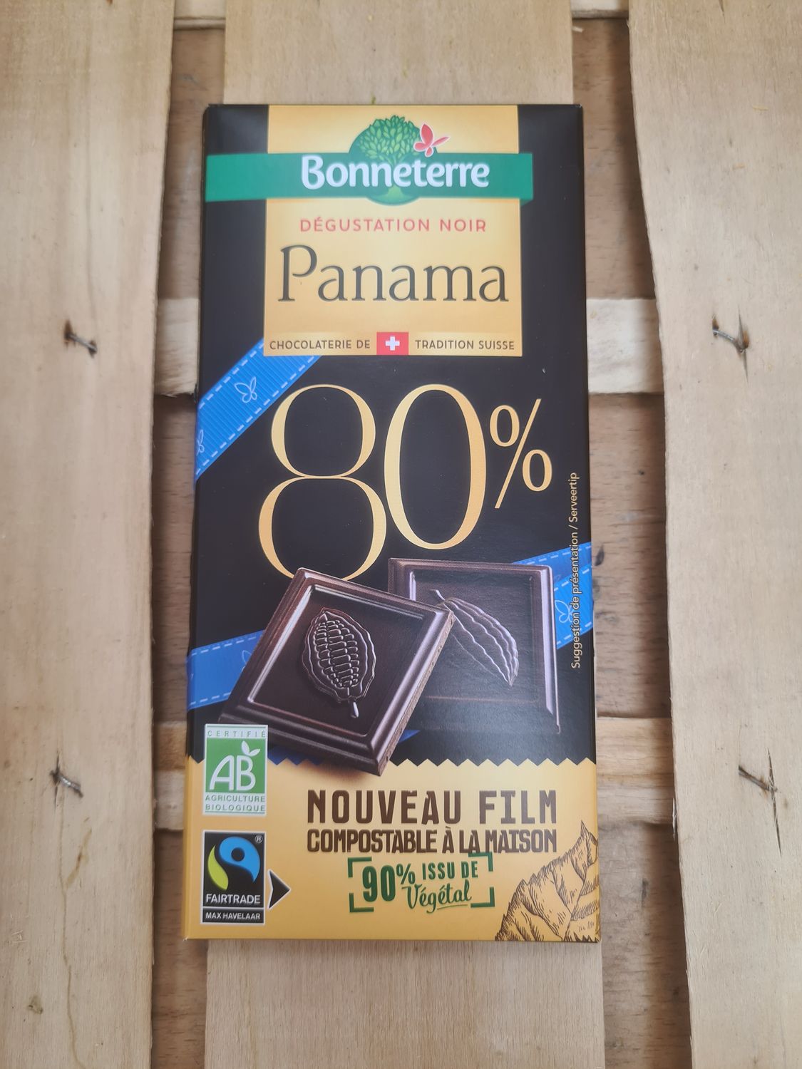 Chocolat Noir 80% Panama