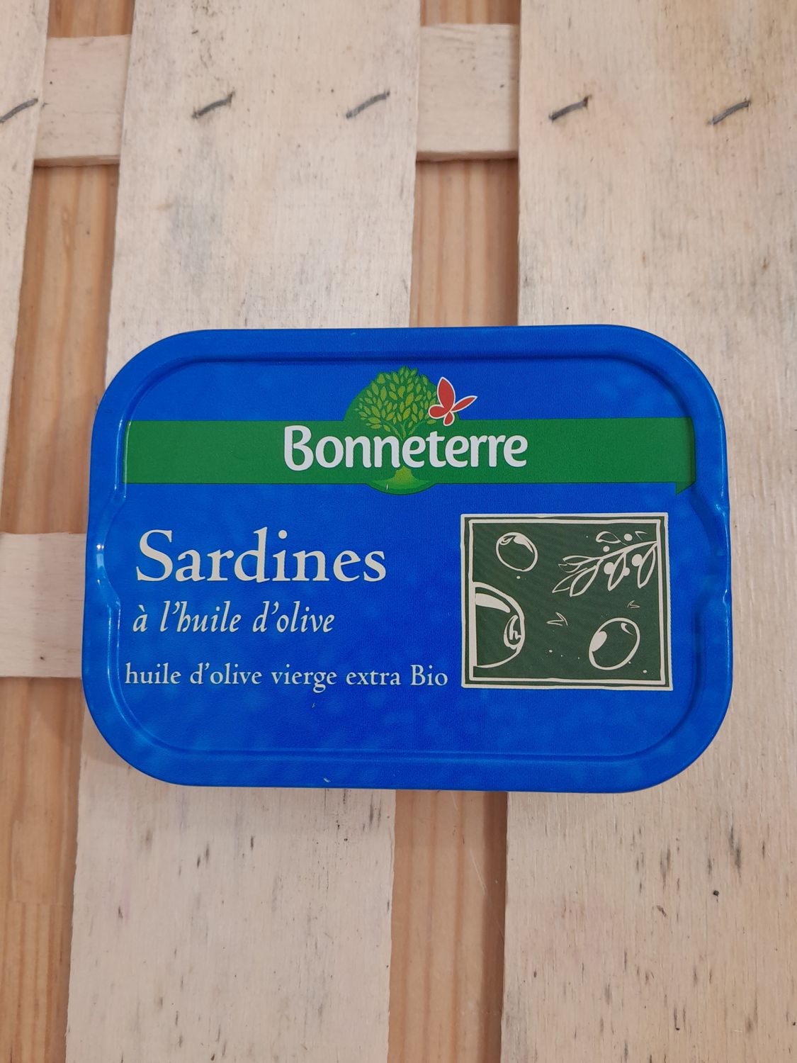 Sardines à l&#39;huile d&#39;olive