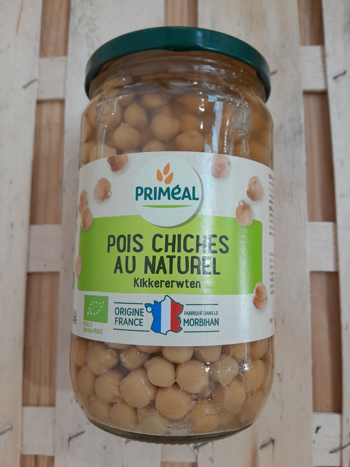 Pois Chiches au Naturel en bocal