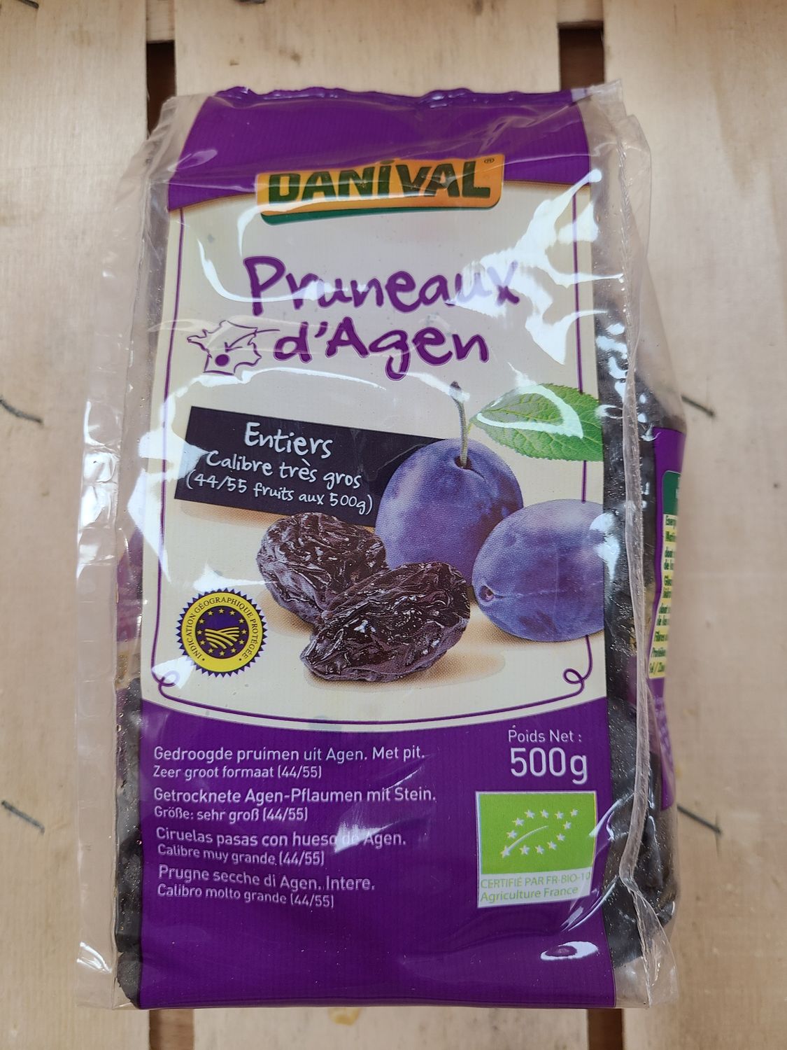 Pruneaux (gros) entiers français bio