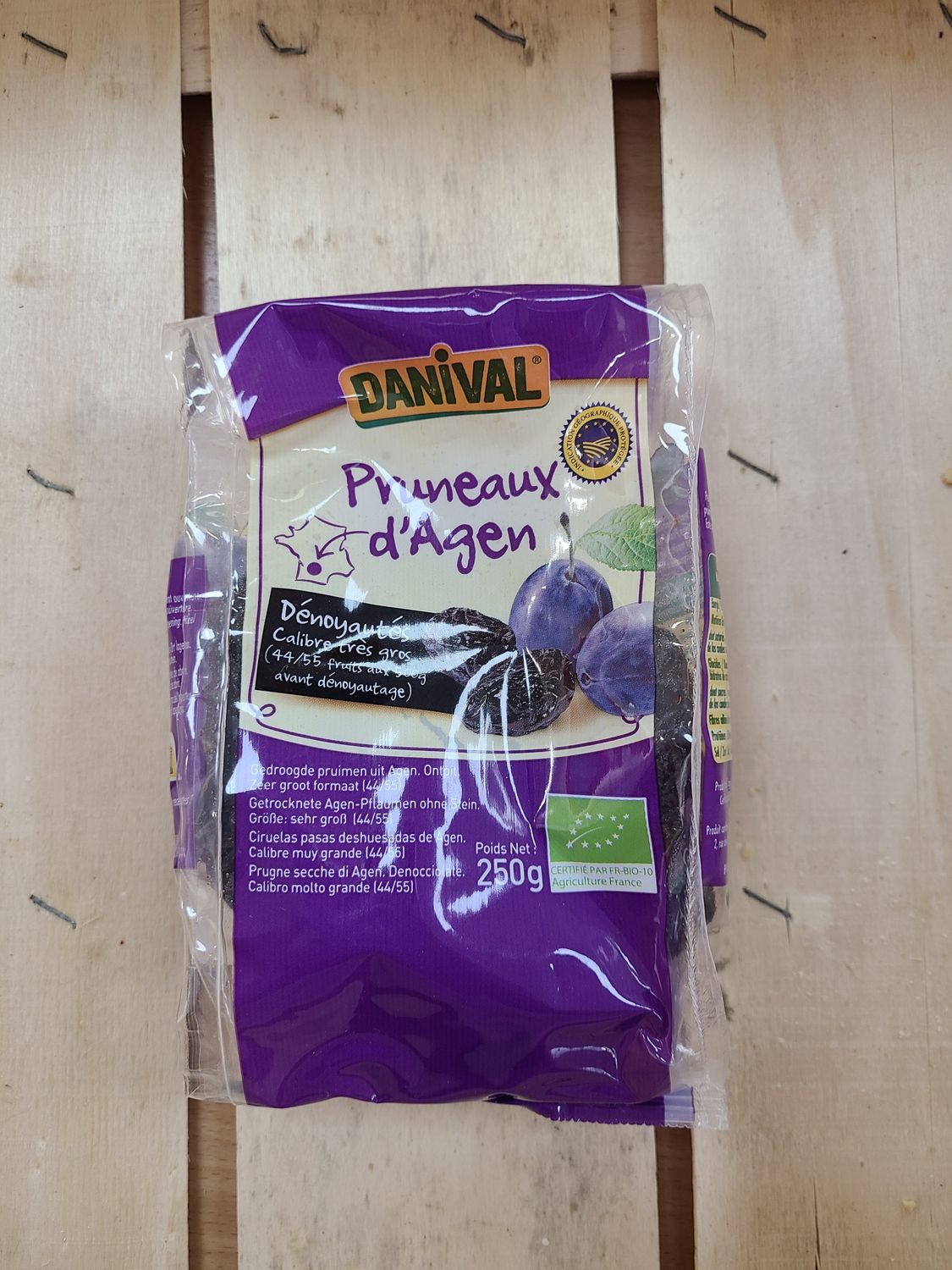 Pruneaux (gros) dénoyautés français bio