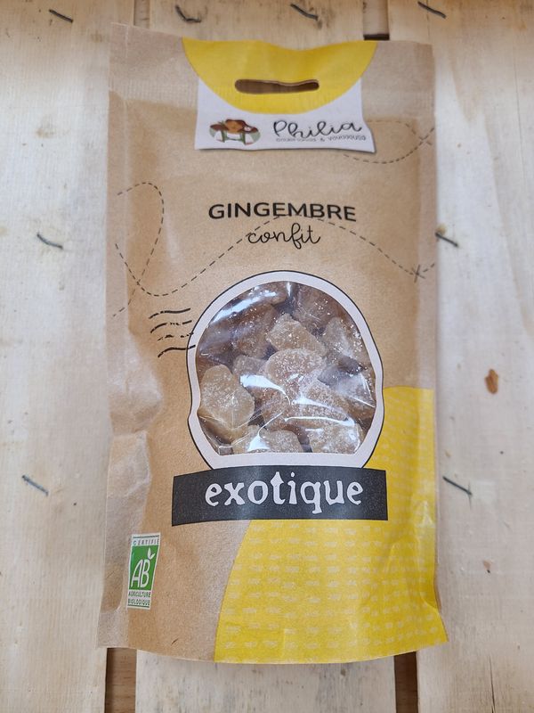 Gingembre confit (exotique)