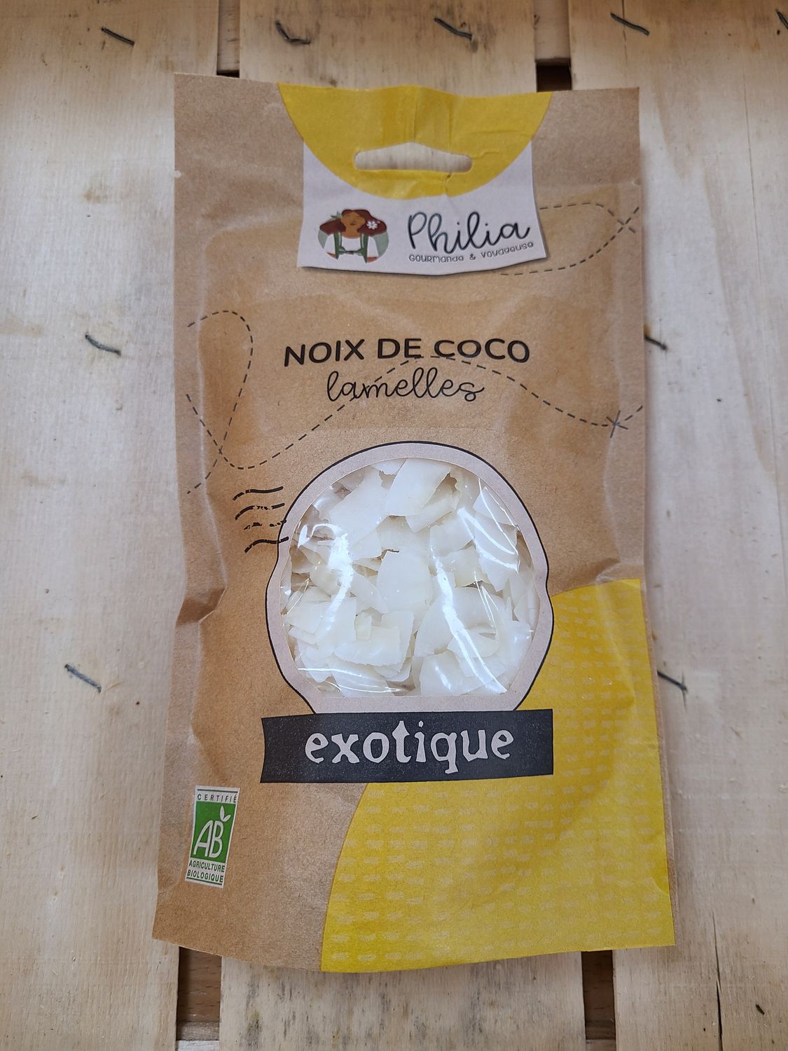 Noix de Coco lamelles  (exotique)