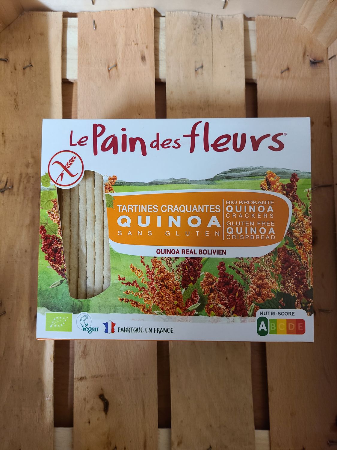Tartines craquantes Quinoa