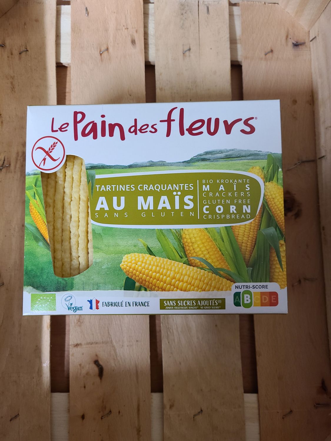 Tartines craquantes Mais sans sucres ajoutés
