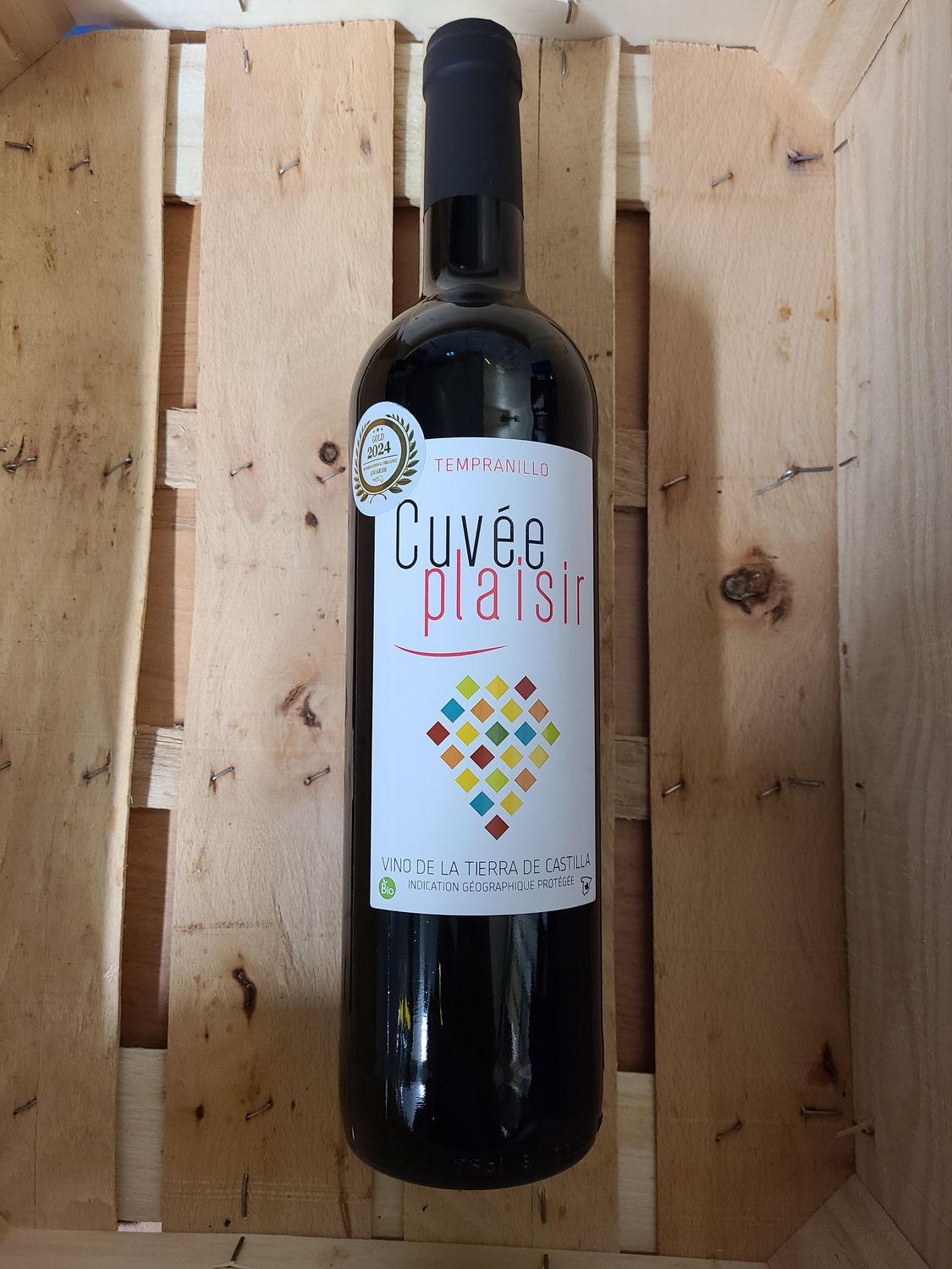 Vin rouge Cuvée Plaisir 37,5 cl, 75 cl ou 3 l
