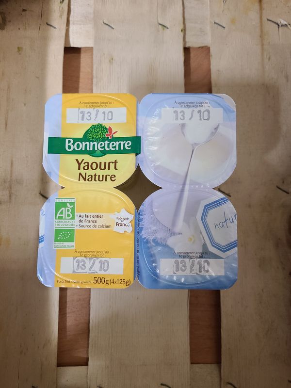 Yaourt Vache Nature Bio x4