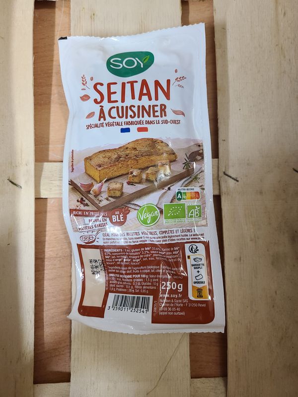 Seitan à cuisiner 250 g