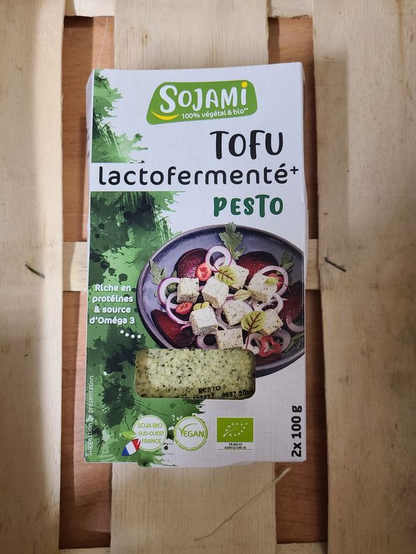 Tofu Lactofermenté Pesto 2x 100 g