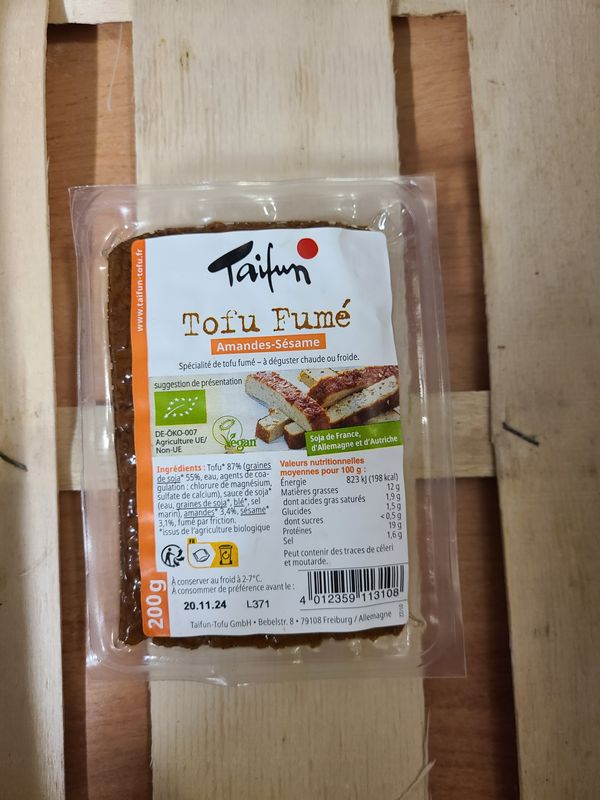Tofu Fumé Amandes Sésame 200 g
