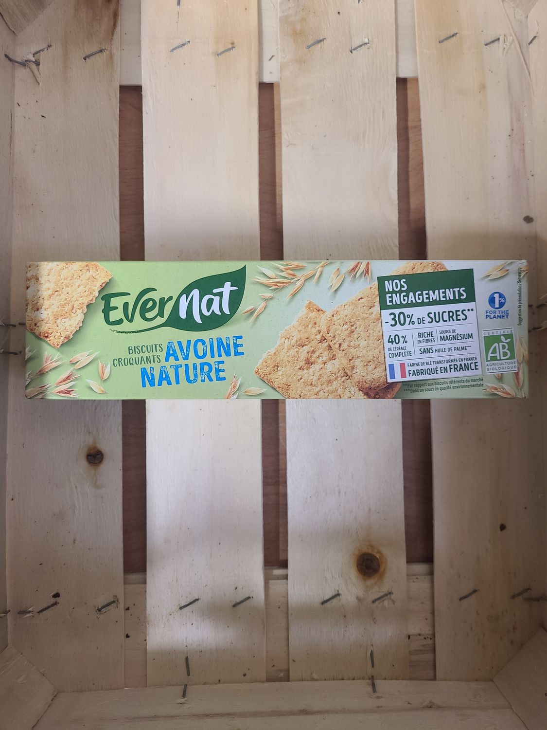 Biscuits Croquant Avoine Nature