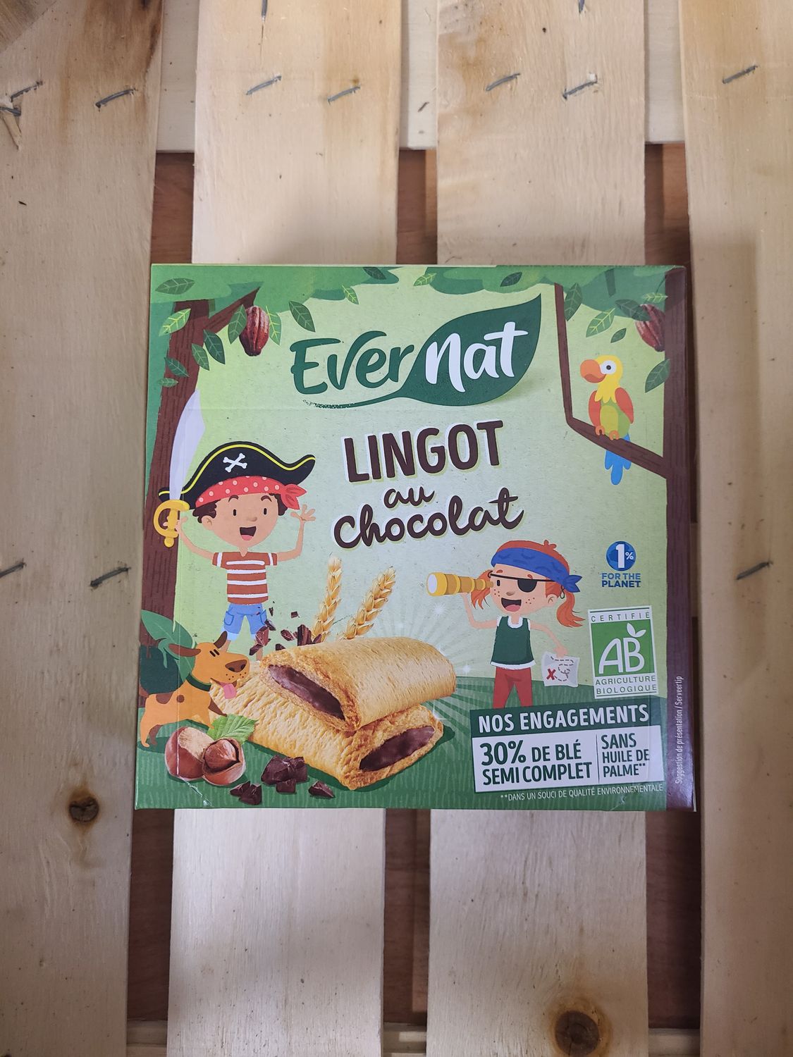 Biscuits Lingot au Chocolat