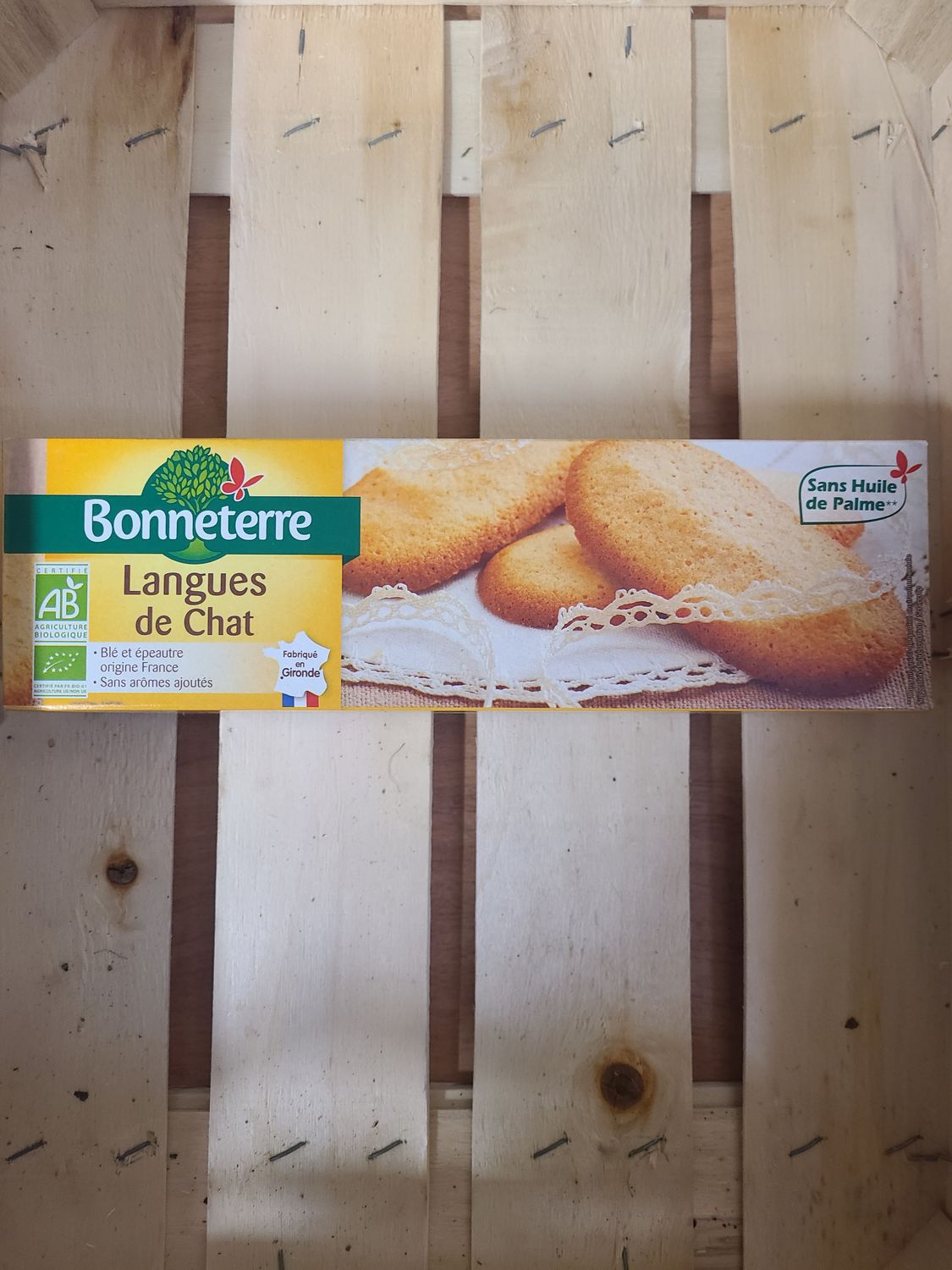 Biscuits Langues de Chat