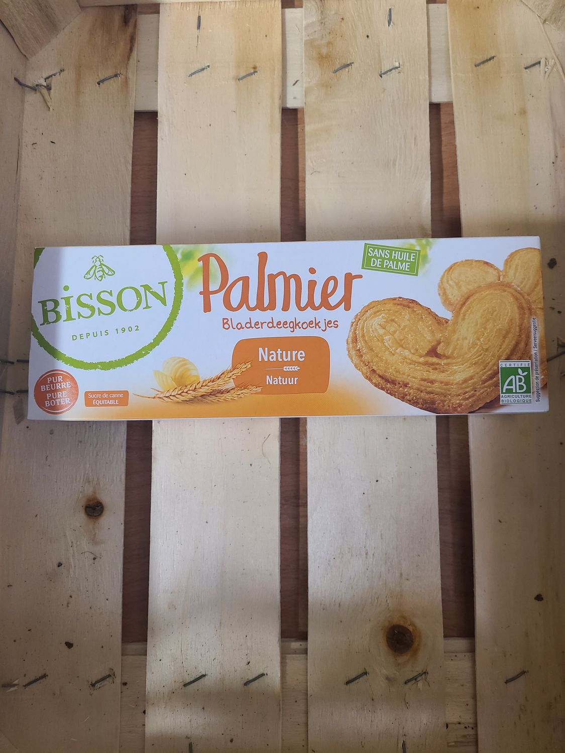 Biscuits Palmier nature