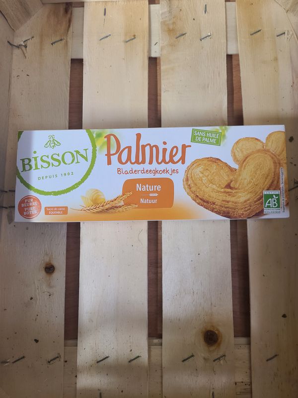 Biscuits Palmier nature