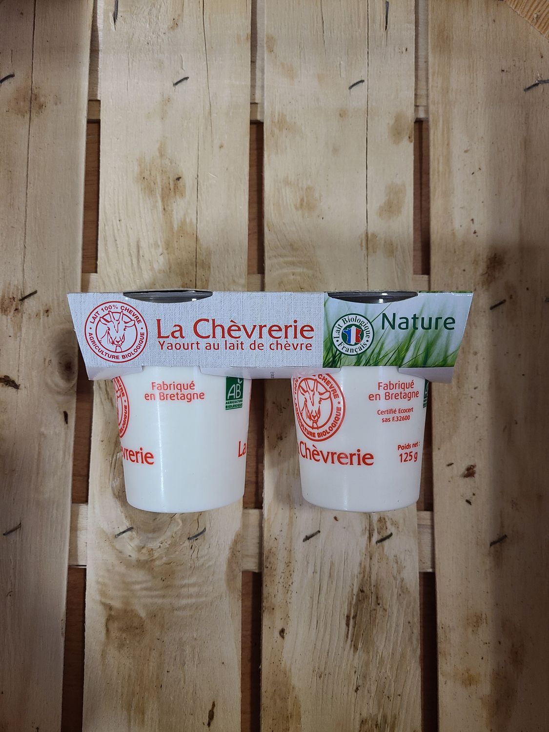 Yaourt Chèvre Nature   x2