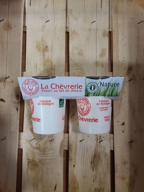 Yaourt Chèvre Nature   x2