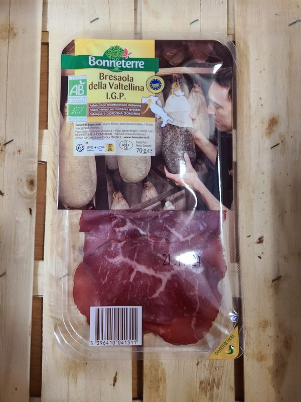 Charcuterie Bressaola x2