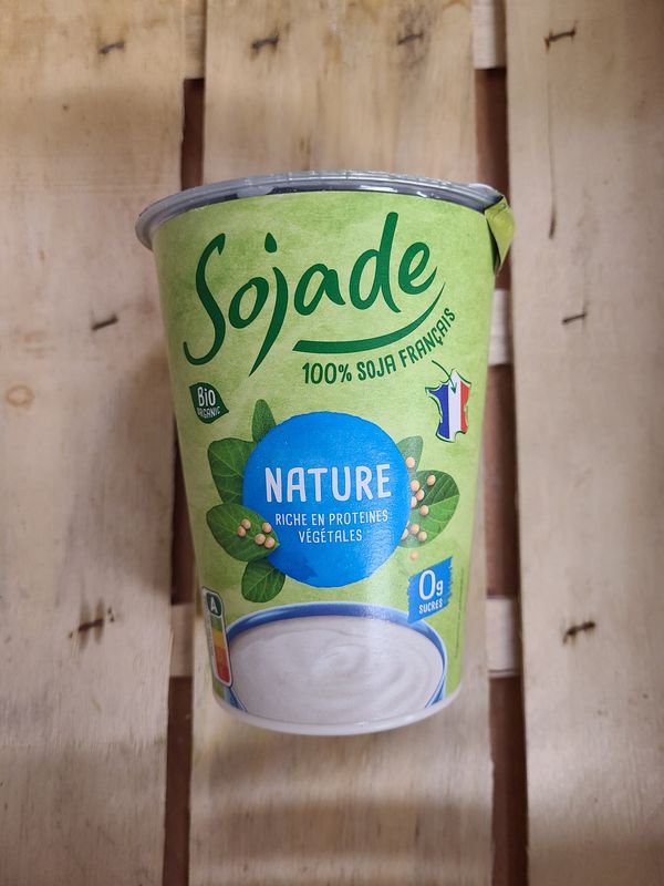Yaourt Soja Nature Sans Sucres