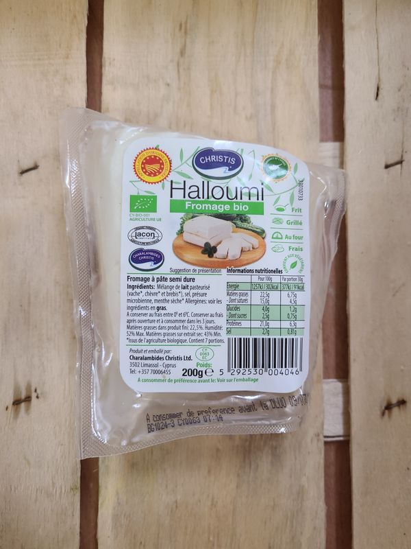 Fromage Halloumi Bio