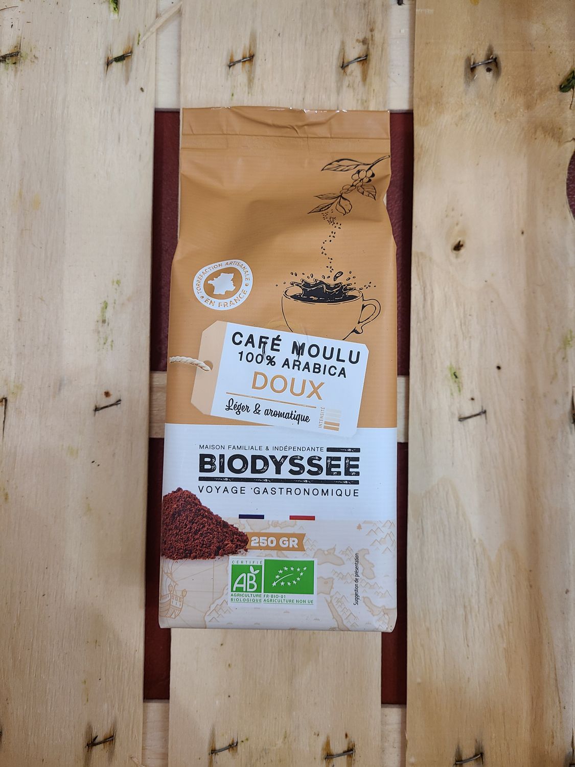 Café MOULU 100% Arabica Doux