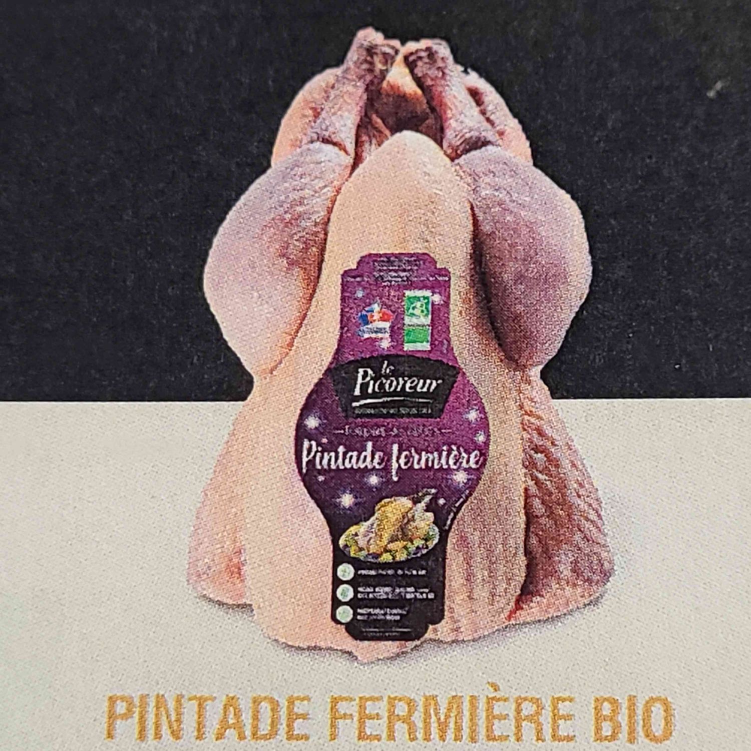 Pintade fermière bio