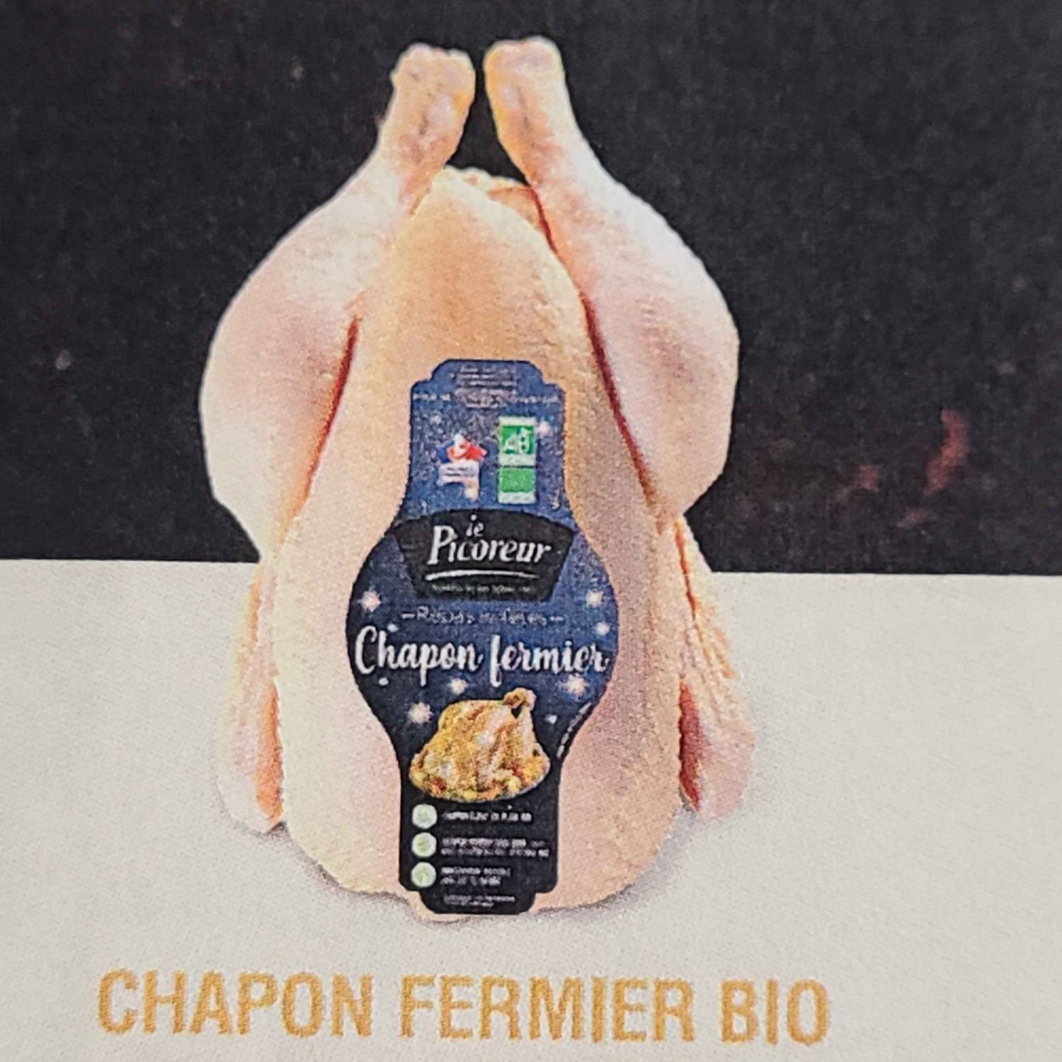Chapon fermier bio