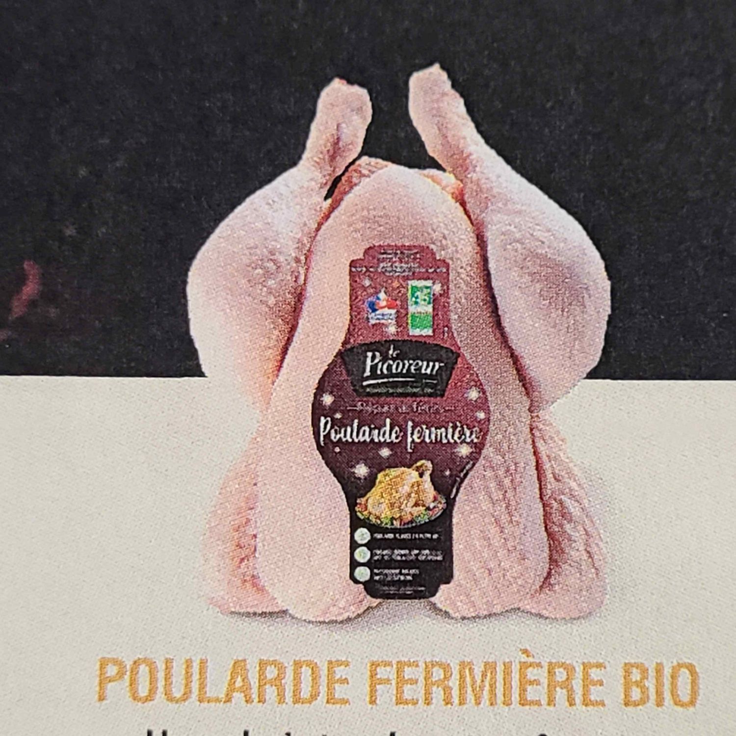 Poularde fermière bio
