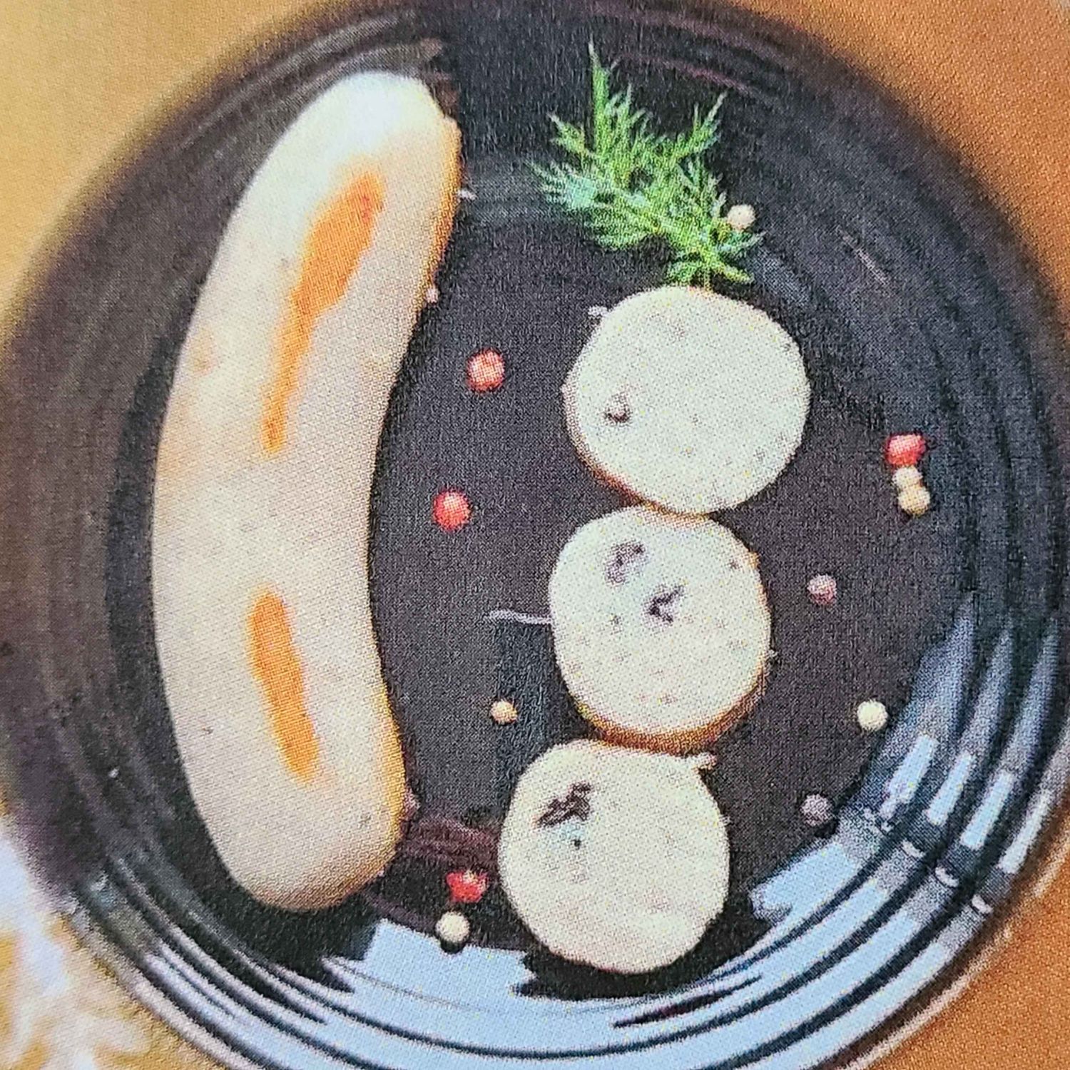 Boudin blanc à la truffe noire bio