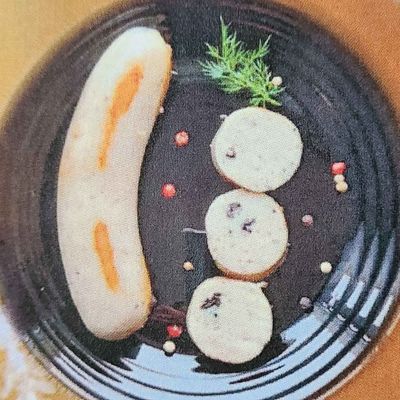 Boudin blanc à la truffe noire bio