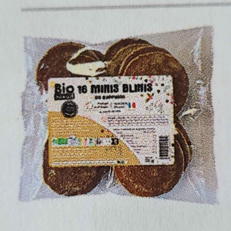 Mini Blinis au Sarrasin bio x16