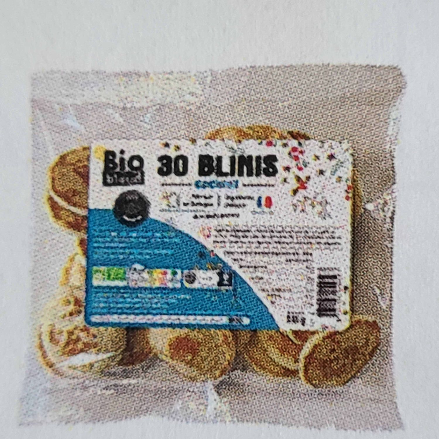 Blinis cocktail bio x30